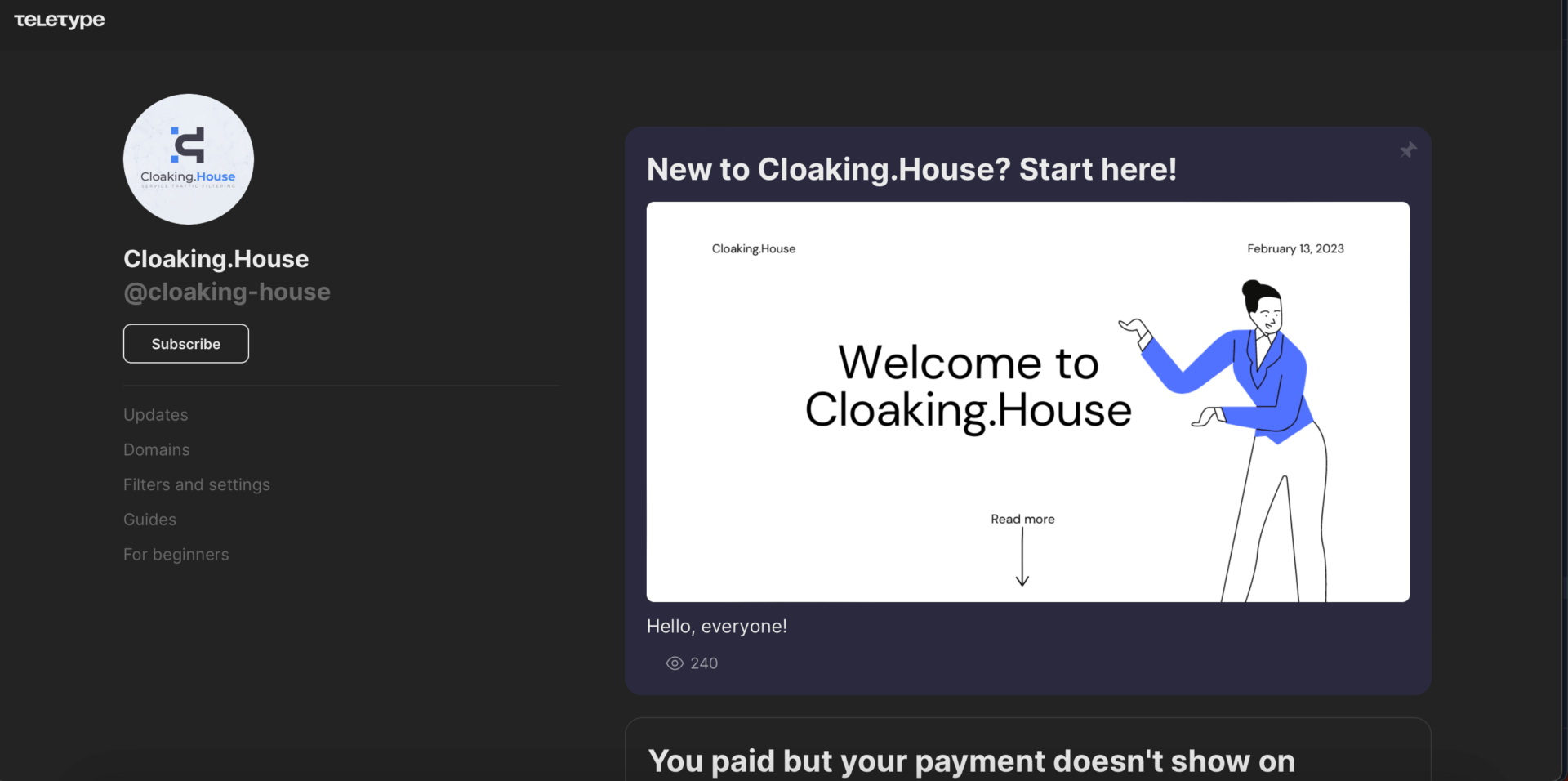 CloakingHouse Service Review Exclusive Promo Code 2024