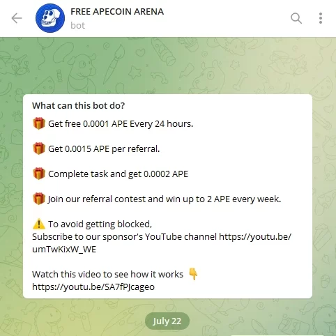 Successful Cases of Earning Bots