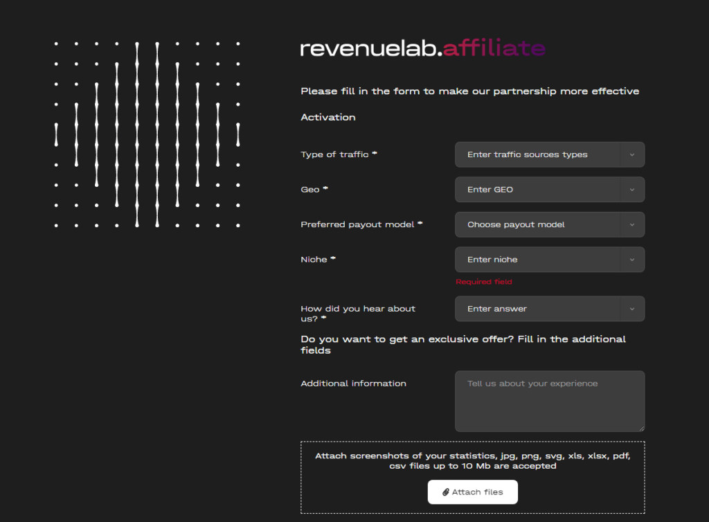 RevenueLab Affiliate Network Review Details 2024