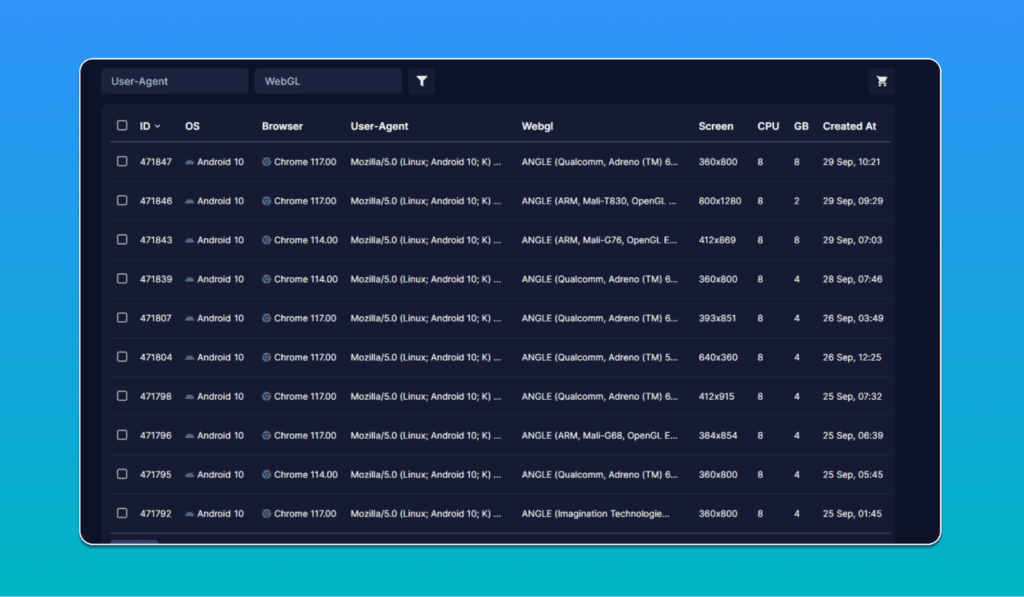 AffDays configuration page