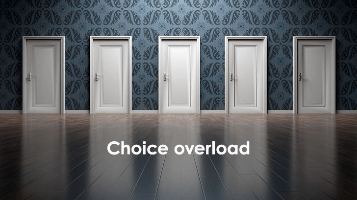 Choice overload: What's wrong with having a wide choice?
