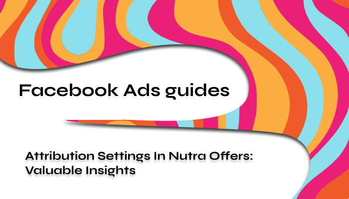 Attribution Settings In Nutra Offers Valuable Insights 2024