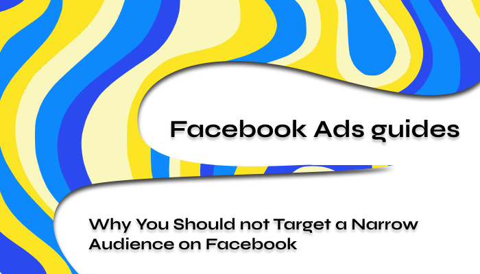 Why You Should not Target a Narrow Audience on Facebook
