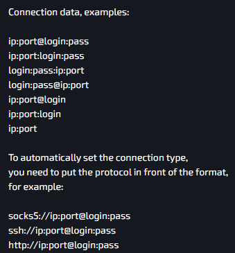 AffDays proxies input