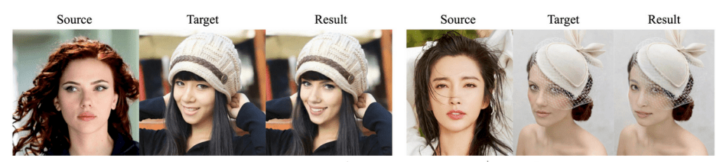 Las fotos donde usamos la cara de Scarlett Johansson para crear deepfakes.