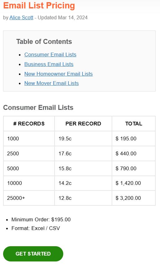How to Build an Email Address Database Cheaply 2024