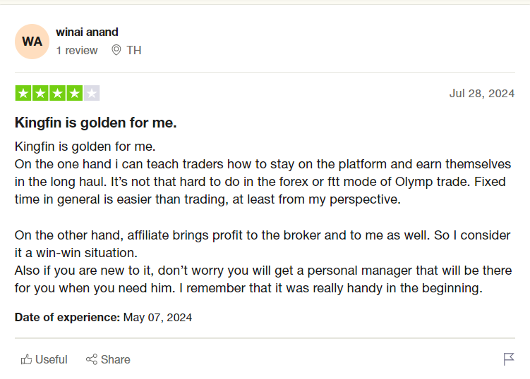 yet another review by an affiliate