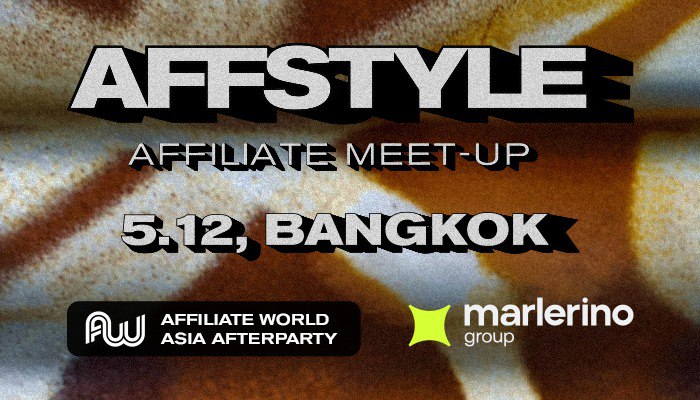 Join AffStyle Meetup Bangkok December 5 2024 2024