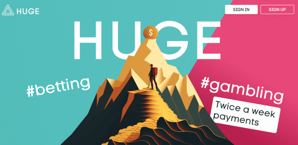 HUGE partners homepage