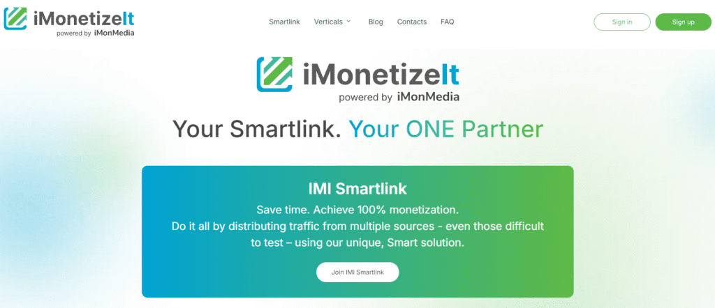 iMonetizeIt homepage