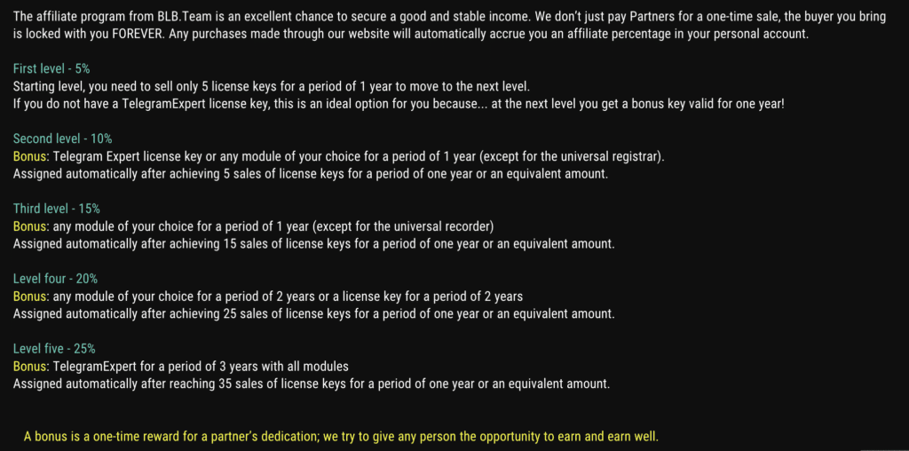 stages of referral program with descriptions