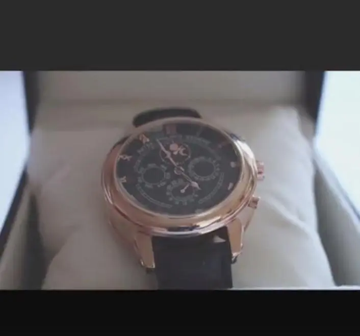 example of an ad creative for patek philippe watch