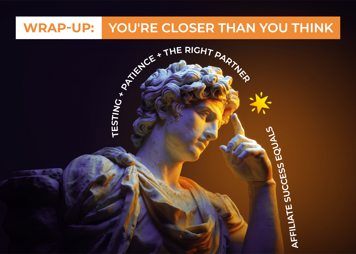 a decorative picture for the ending part