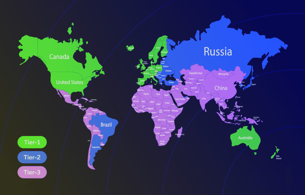 Tiers in affiliate marketing