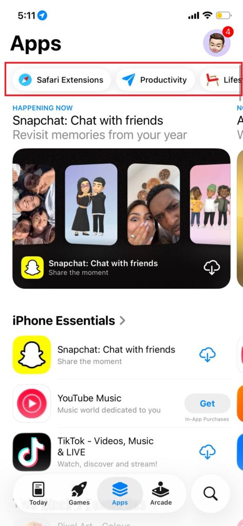 AffDays tags of apps in the appstore