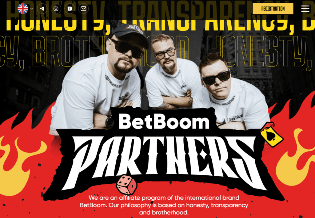 betboom partners homepage