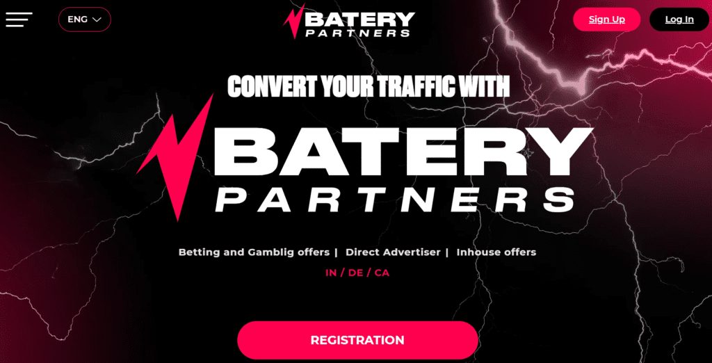 batery partners homepage
