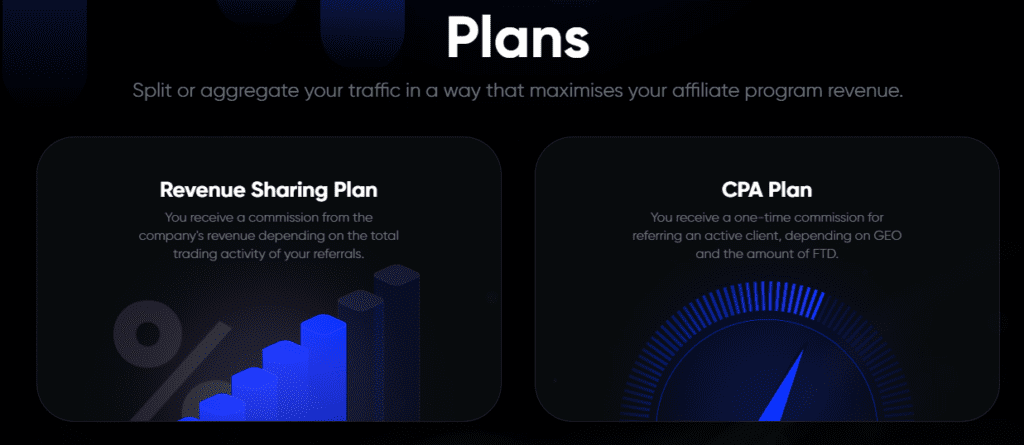 payment plans in a binary options affiliate program