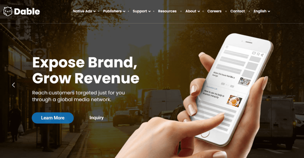 AffDays dable homepage