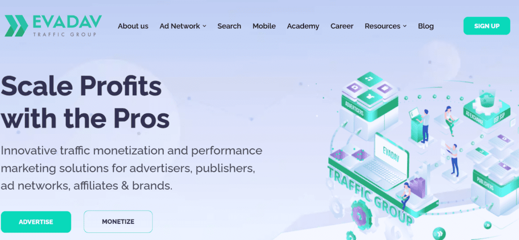 AffDays evadav homepage