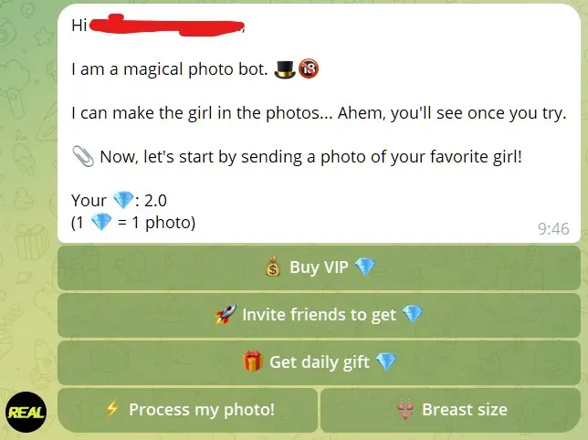 CyberREAL en Telegram